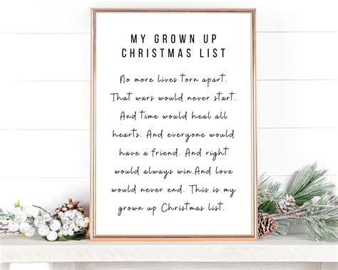 Grown-Up Christmas List”, Word and Music by David Foster & Linda Thompson-Jenner arranged here for Woodwind Quintet. This is an intermediate level ...